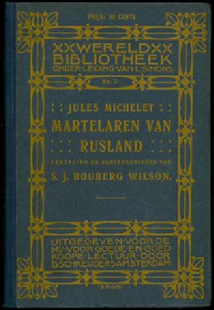 [Gutenberg 33719] • Martelaren van Rusland